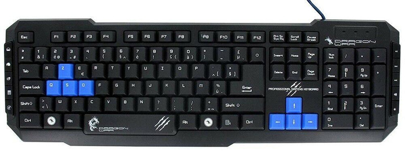 Dragon War GK-001 Desert Eagle Semi-Mechanical Gaming Keyboard - Wired - لوحة مفاتيح